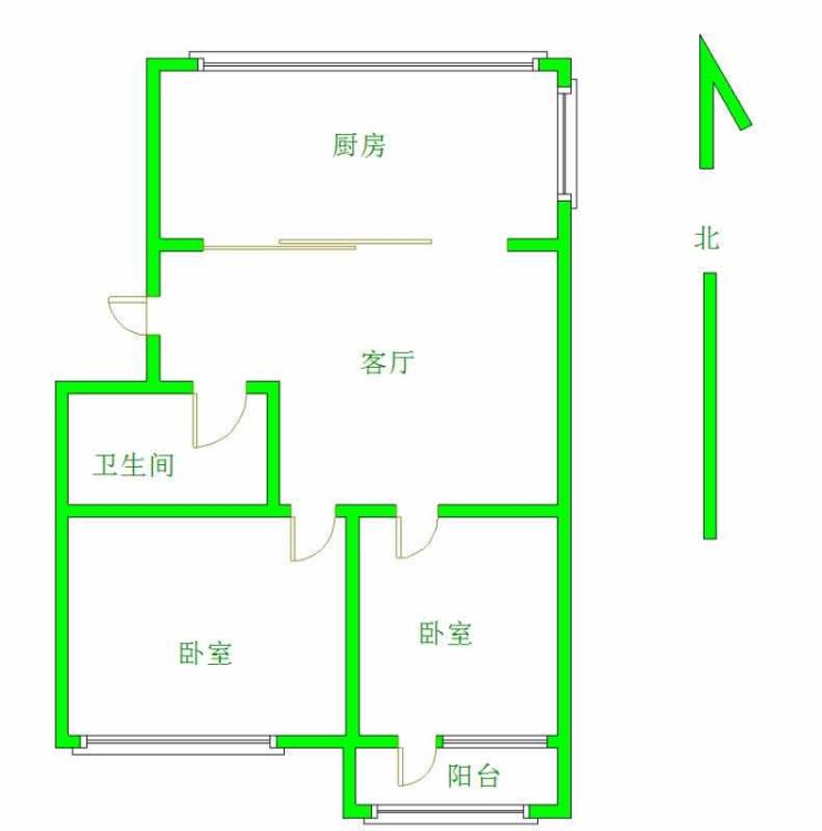 美隆国际城,南广场，淮海转盘，和平医院附近两居室，电梯楼，随时看房1