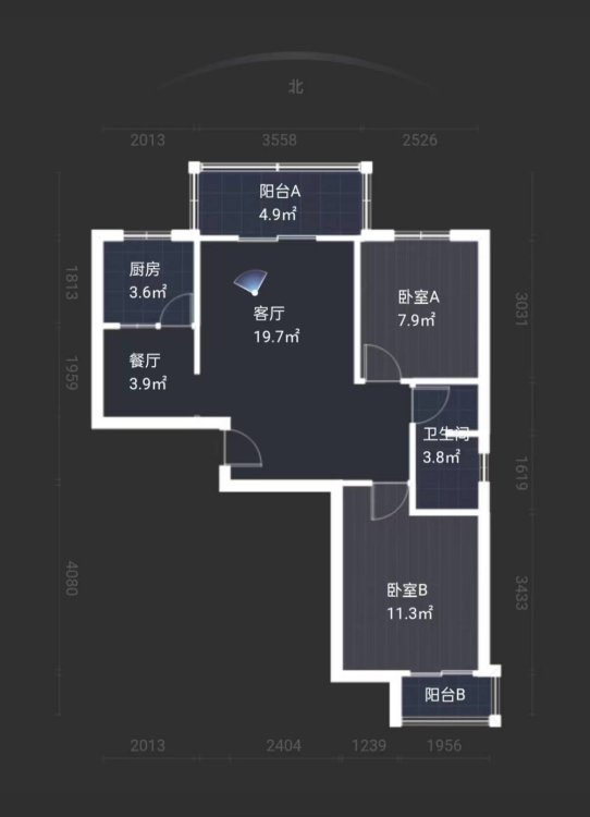 万通盛世馨园,万通盛世馨园2楼，两室两厅，家电家具齐全，两个空调1