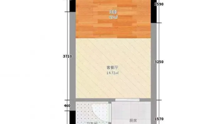 整租押一付一青宜居地铁五号线戴家湖公园青山广场