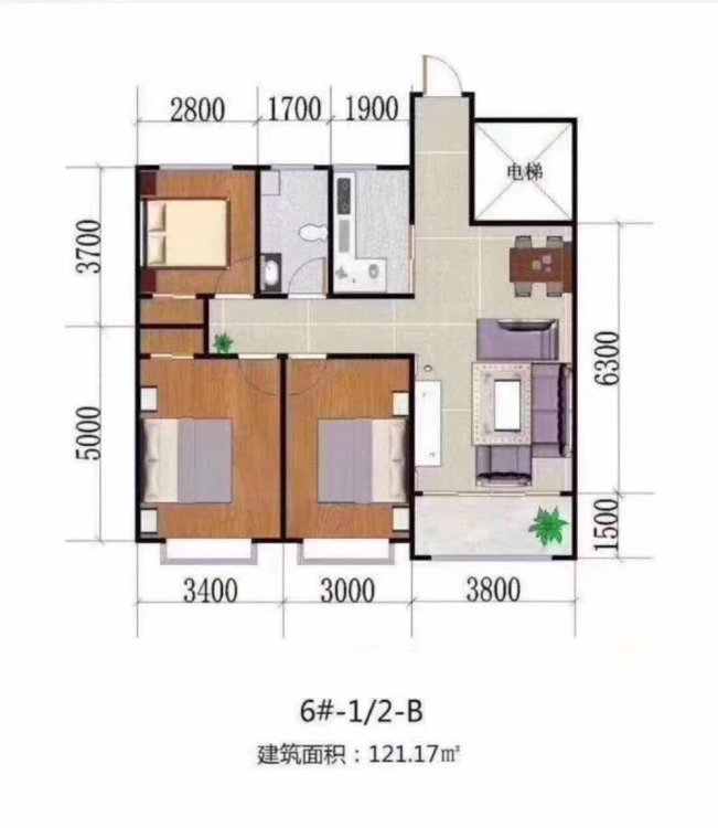 明天广场,西客运 中医院 明天广场 精装两居 家电齐全 随时看房1