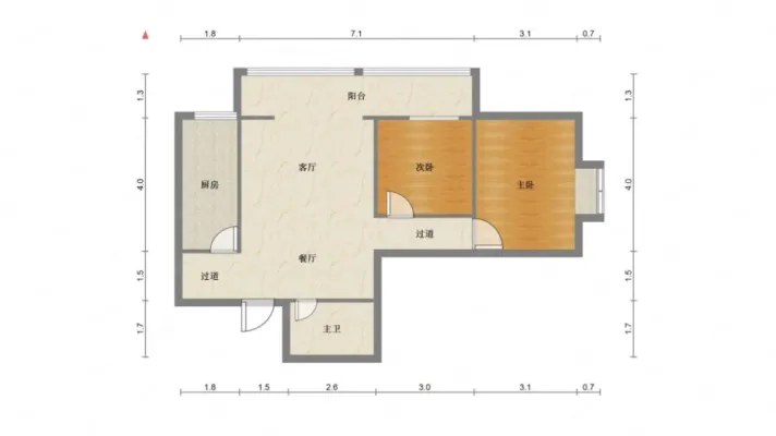 广场 电梯房静宁路口  两室一厅 精装修家具齐全 能洗澡做饭