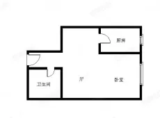 青云谱|象湖公寓1室1厅1卫出租|买房租房佣金全返