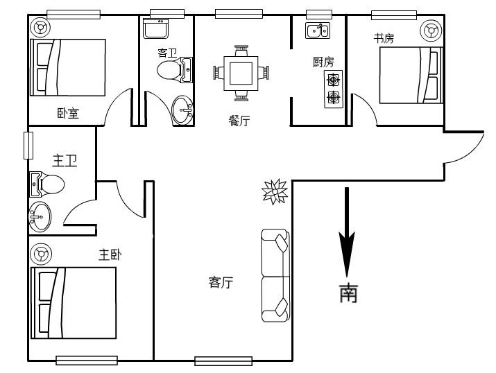 保利金香槟,安宁  保利金香槟  精装3室2卫  可办公可住家  随时看1