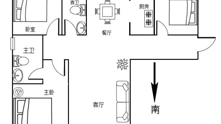 安宁  保利金香槟  精装3室2卫  可办公可住家  随时看