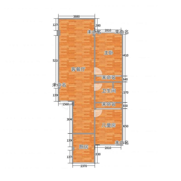 德龙家园,万达对面  德龙小高  两室精装修 家具家电拎包住包物业取暖1