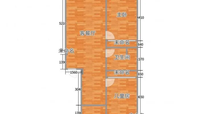 万达对面  德龙小高  两室精装修 家具家电拎包住包物业取暖