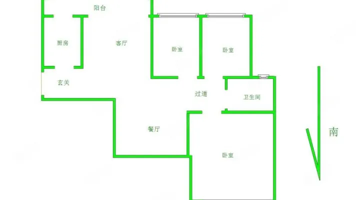 新房出租 瀍河区 恒大绿洲 精装3室 家具家电齐全可拎包入住