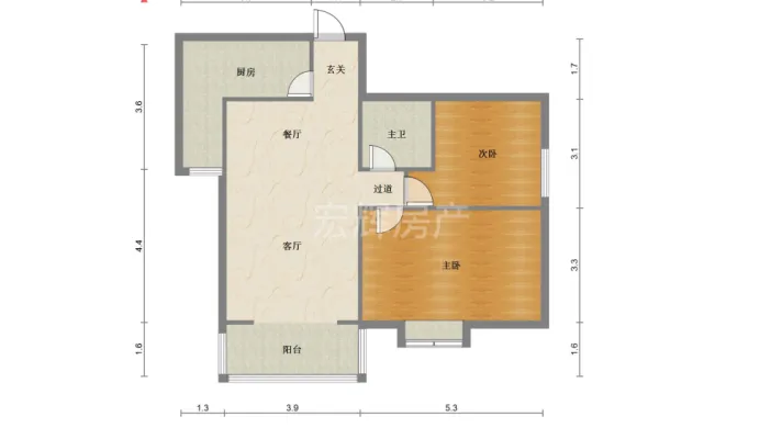 建工颐景 两室两厅房子 干净整洁 交通便利 随时看房