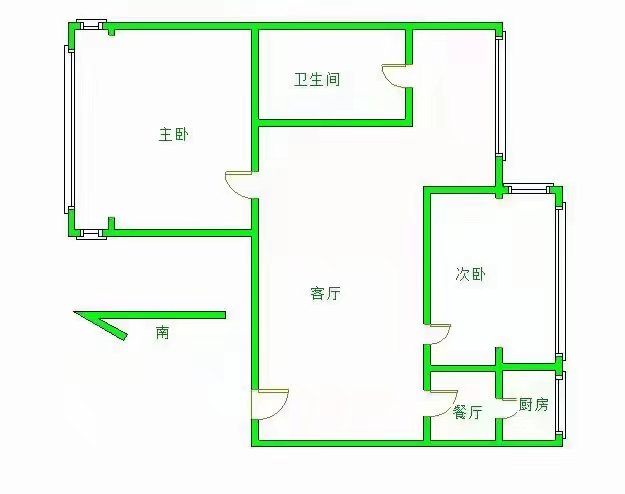 玉阜小区,和平医院 太行技校 六中 友谊 玉阜小区 精装三居 拎包入住1