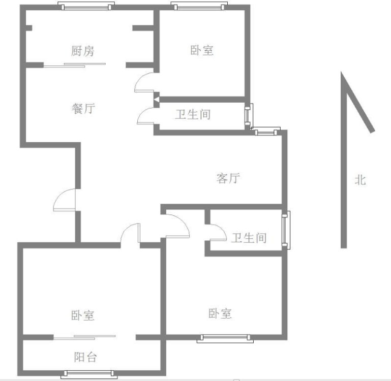 古槐家园,急租 大三室 古槐家园 精装齐全 紧邻霍小1