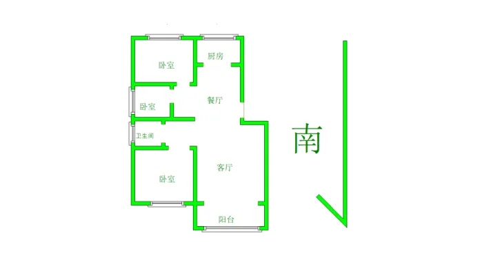 初次出租 江西路天小轴三中 精装三室 拎包入住 随时看房