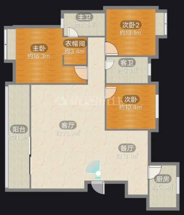 钥匙在手 回风七小四中新天地广场旁 房东自住装修 头次出租