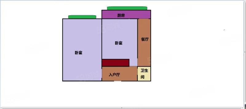 专汽小区,碱泉三街 兵二后门 专汽小区 5楼 两室 包暖气物业1