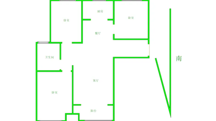 急租实拍!地铁口 隋唐植物园 泉舜正大保利精装三室 随时看房