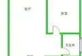 实拍王府井升龙广场E区标准一室一厅家具电器齐全随时拎包住1