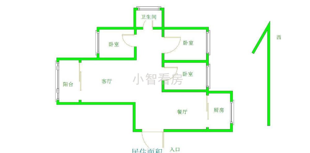 中成九都名郡,泉舜高铁站附近 精装三室 全明户型采光充足拎包入组3