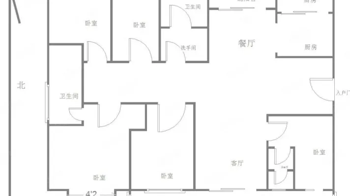 可办公可居住！大平层！俩梯一户！碧桂园济州府精装五室，有钥匙