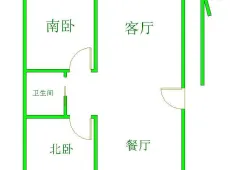 太平|创业路小区1室1厅1卫出租|买房租房佣金全返