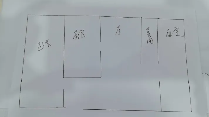 湖南云景中心，双室，南北通透，家具家电齐全，不挡光，拎包入住