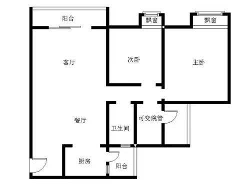 阳光栖谷,短租月付阳光栖谷一室一厅 700每月2