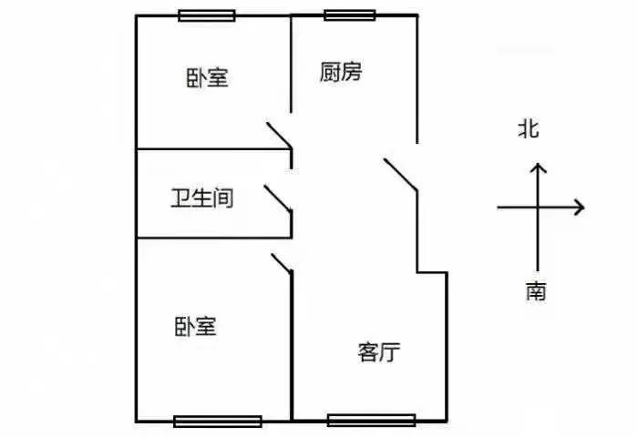 水岸雅居11楼103平拎包入住，南北通透两室2.2万年租