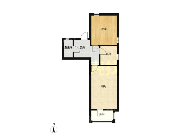 天山三村,天山三村 6900.00元/月 2室1厅1卫 56.75平9