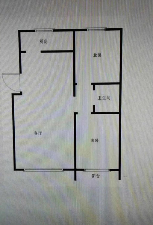 米东新城一期,整租 米东新城一期 79平精装两室 南北通透带空调 拎包入住1