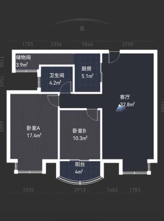 外滩明珠两室朝阳带空调洗衣机冰箱热水器近新东关永恒华府