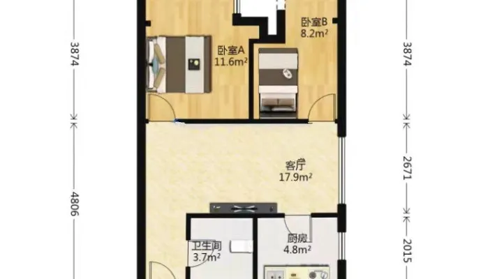 急租市政府 泉舜186 正大国际旁 宝龙精装小两室 配套齐全