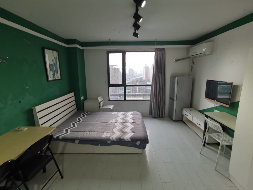 ICC汉阳国际公寓,直租实拍 可押一付一 汉阳客运站 精装一室家电齐全 拎包入住3