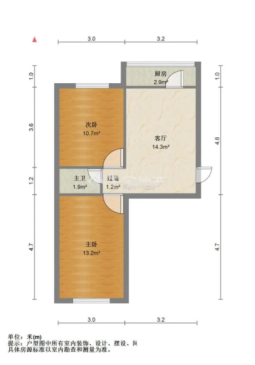 12中！机场路南楼两室贼干净 家具家电齐全 我有钥匙拎包住