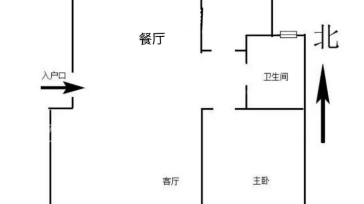 名鉴田园 精装两室 带车库 家具家电齐全 拎包入住