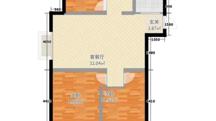 水游城揽景居 3室2厅1卫 116平 精装修