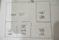 出租，实验小区附近6楼65平，精装修，南北通透家电齐全1