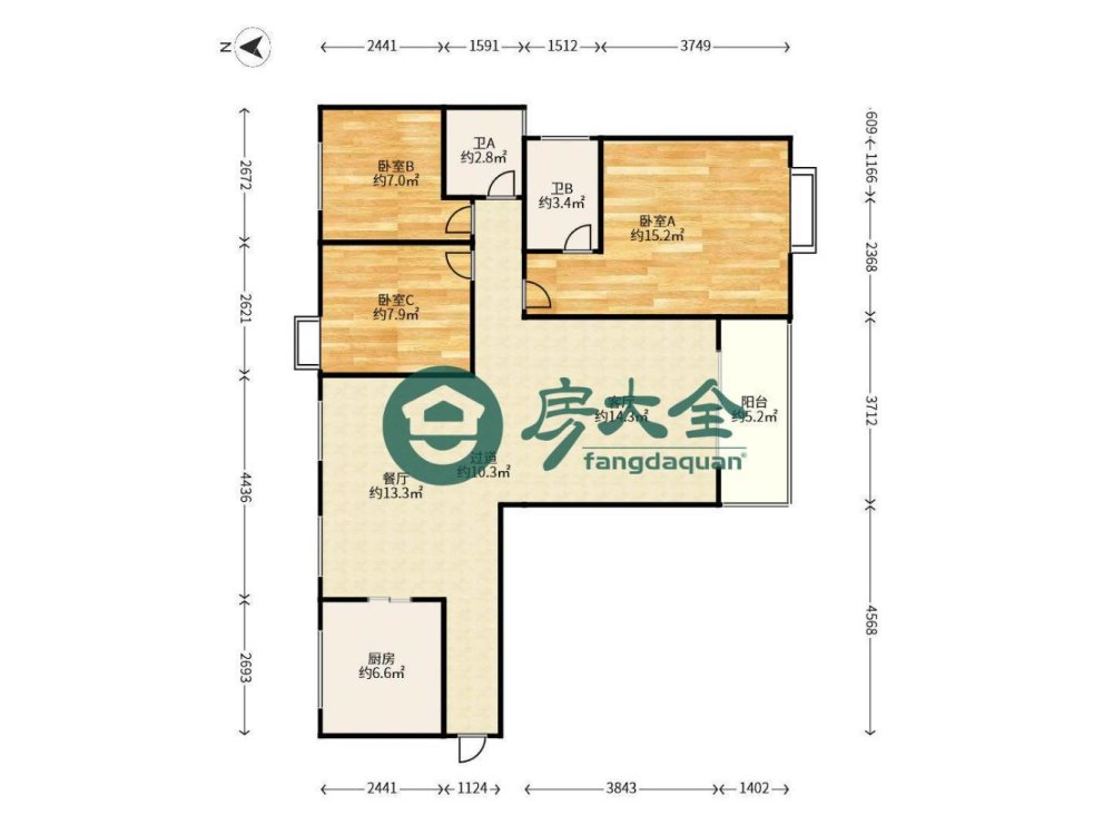 信华城市花园二期,七中 171医院对面 附属医院 一医院 妇幼保健院旁 好停车1