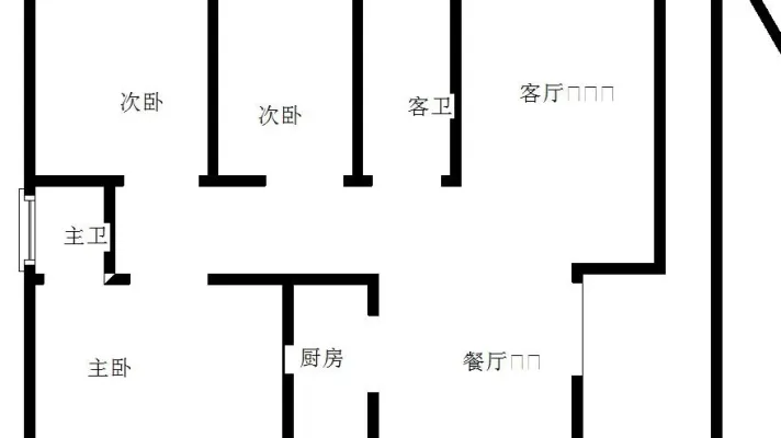 科委巷三中解放路学校附近精装三室电梯拎包入住