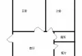 出租玫瑰园两室一厅60平，家具家电齐全拎包入住，月租600元1