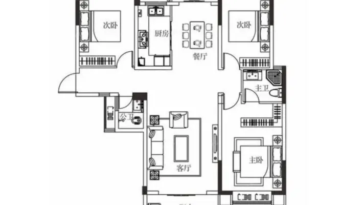 新上 实拍出租全新家具家电南高营小学恒大御景半岛北城山水