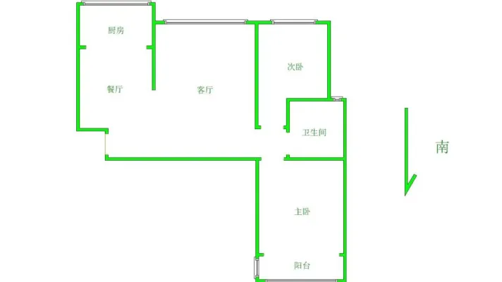 急租 古城路 丁鼎门 博物馆附近 精装两室 帝都国际城 顺驰