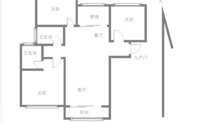 带车位 绿地公馆E区 精装三室两卫 家电齐全 拎包入住万达