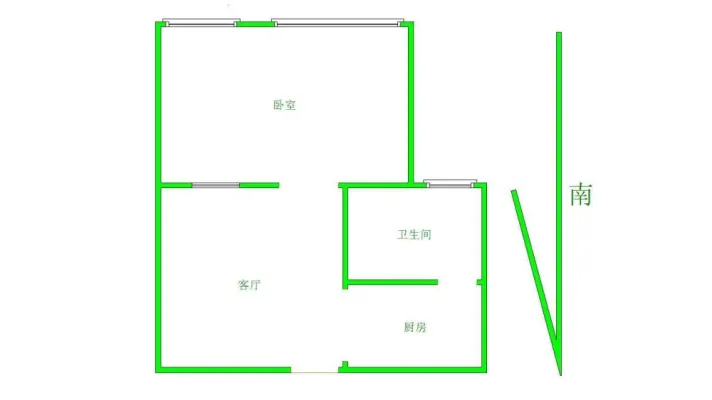 抢租 南昌路 西苑公园旁 精装一室 看房有钥匙 拎包入住