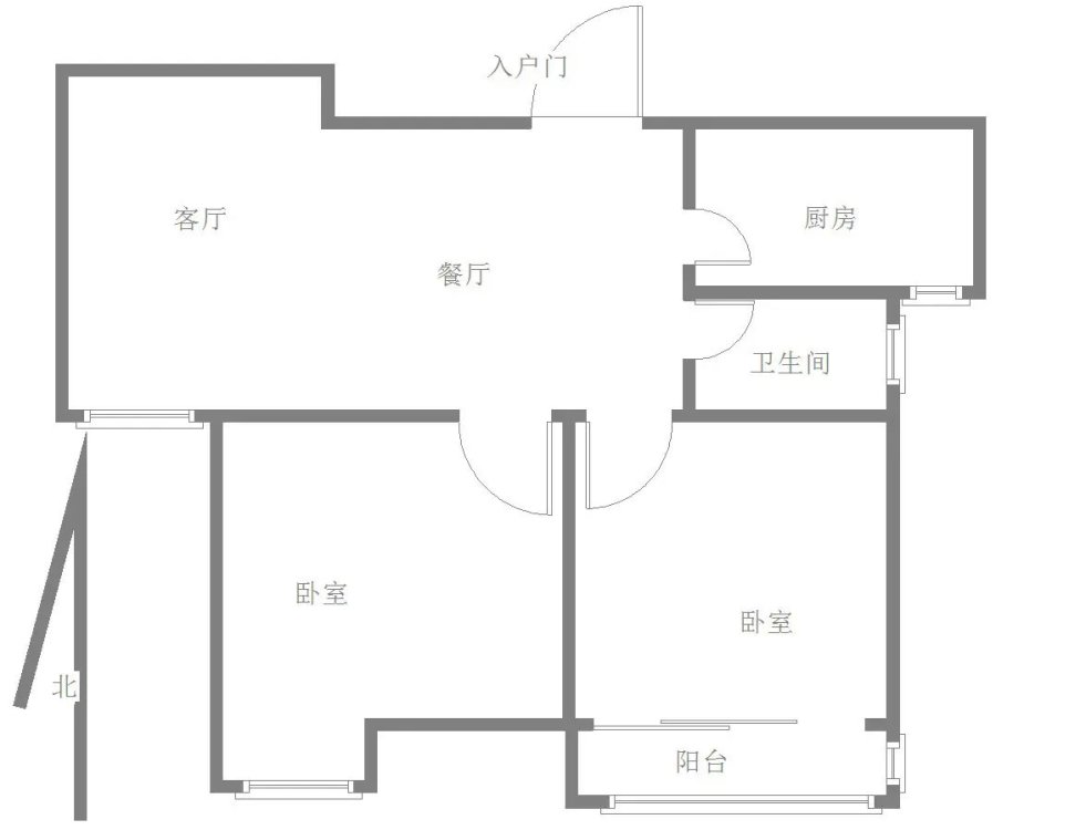 荷韵花园,荷韵花园 精装小2室 家具家电齐全  拎包入住 随时看房急租1