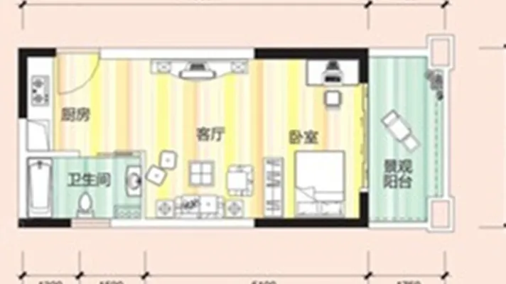 900元 东晖医院旁 爱丽舍精致电梯公寓房 家私电器齐全