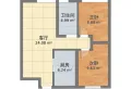 郭家庄小区，2楼套二，家具家电齐全，700元月1