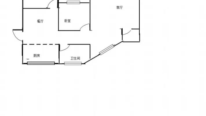 广成小学附近 3室两厅 月租1700