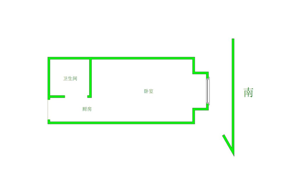 升龙城,易合仓 弘义广场 王府井 升龙城 精装修 一室 拎包入住1