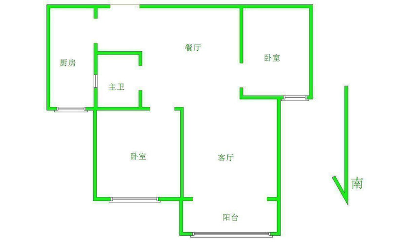 建业华阳峰渡,新上 实拍 建业华阳峰渡 精装两室 配套齐全 随时看 拎包住1