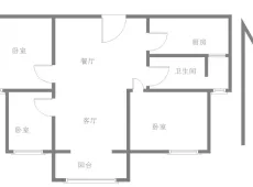 市中|凤凰城C区3室2厅1卫出租|买房租房佣金全返