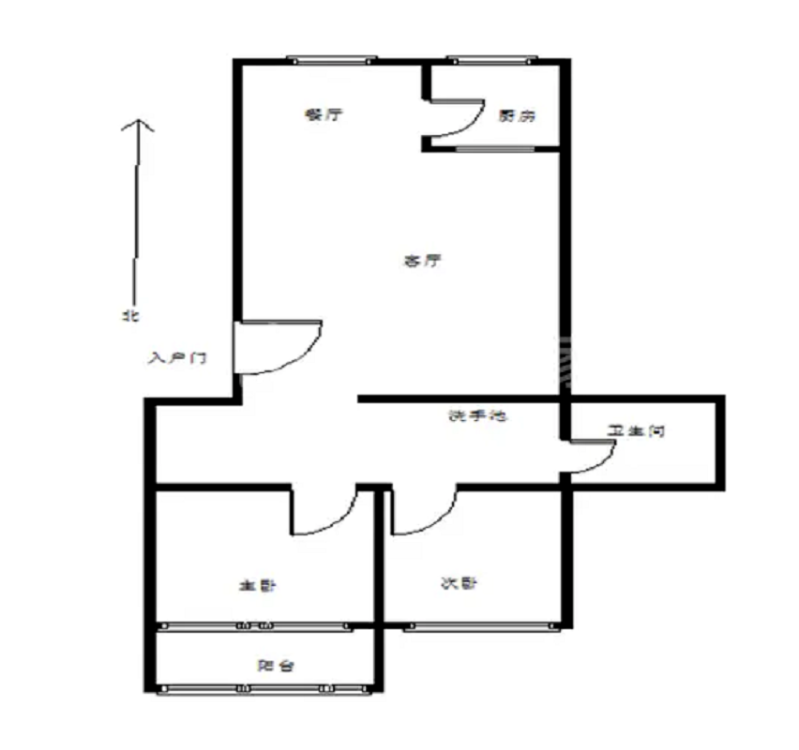 九州花园,急租 九州花园 两居室  家具家电齐全 拎包入住 房源采光好1