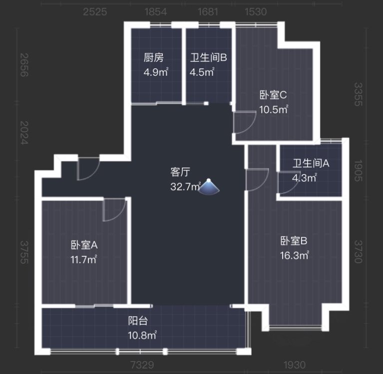 曙光苑景,吾悦广场曙光苑景 电梯房134平 1800 二卫家具家电齐全1